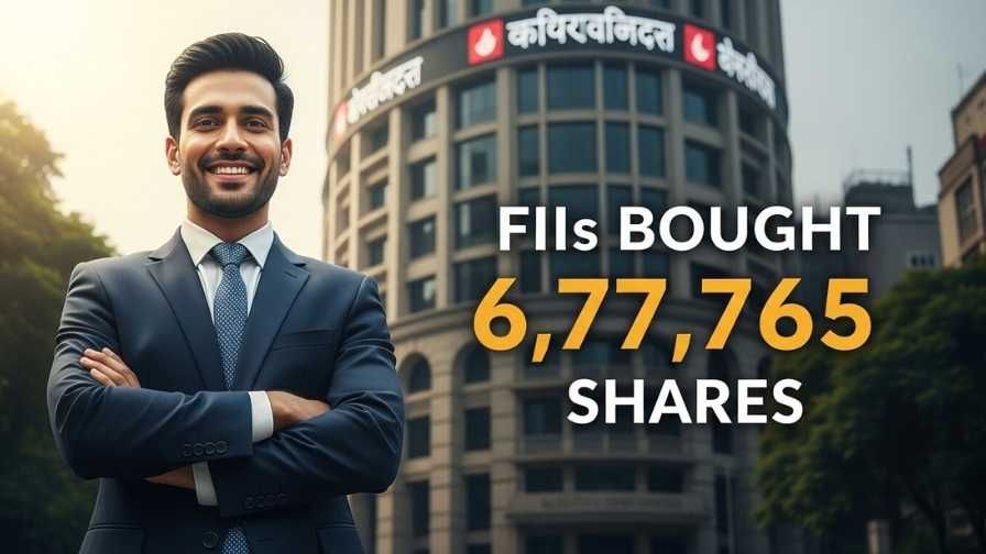 FII Bought 677765 Shares In This Stock