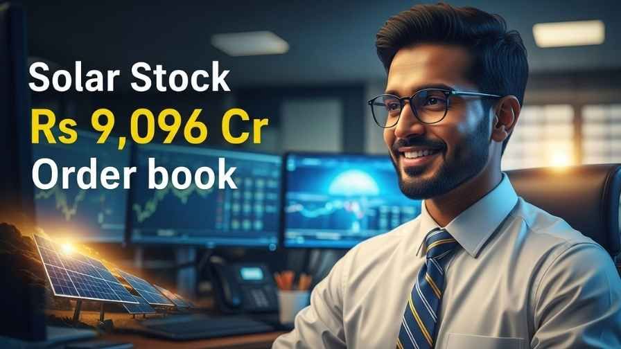 Solar Stock Got 9096Cr Order Book