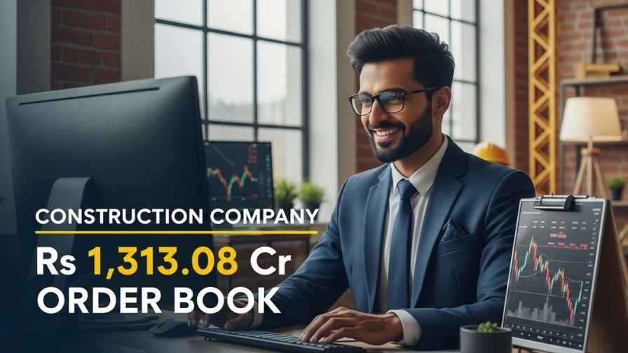 Construction Company Got 1313Cr Order Book